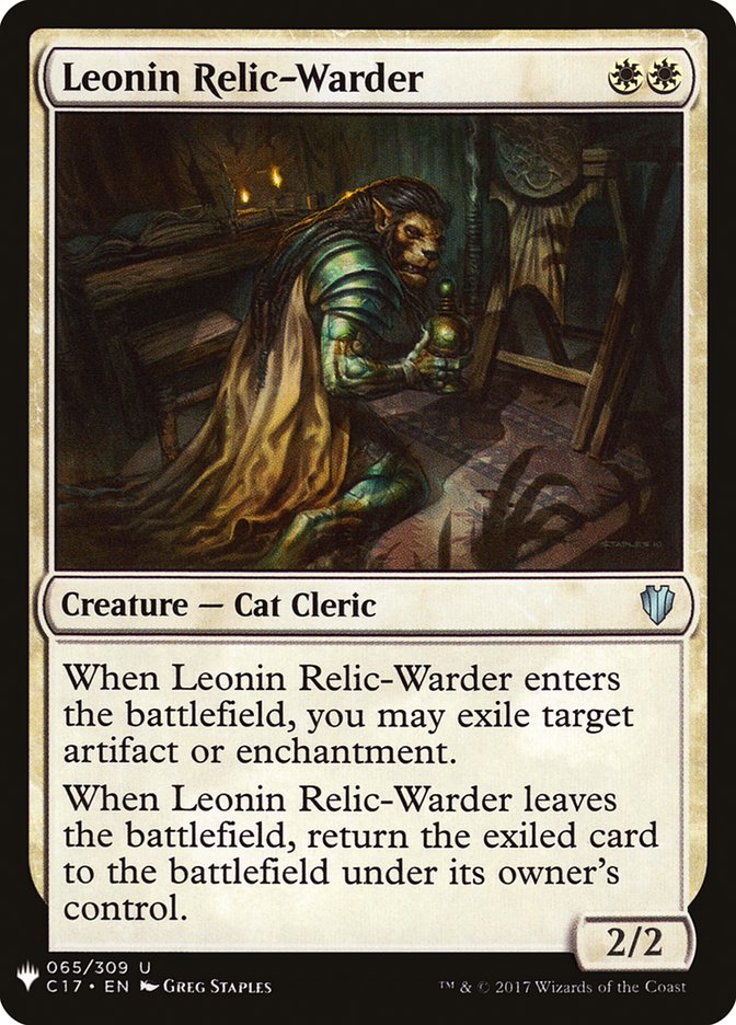 Leonin Relic-Warder [Mystery Booster] | Event Horizon Hobbies CA