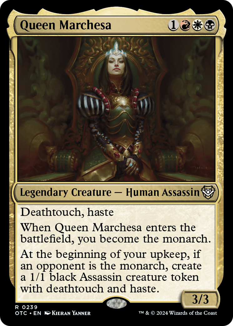 Queen Marchesa [Outlaws of Thunder Junction Commander] | Event Horizon Hobbies CA