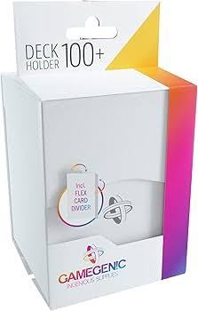 Deck Box - Deck Holder - White - (100 Count)