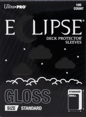 Sleeves - Ultra Pro D-Pro - Enhanced Eclipse Gloss Arctic Jet Black -  (105CT)