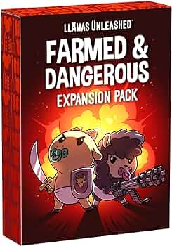 Board Game - Llamas Unleashed - Farmed and Dangerous Expansion | Event Horizon Hobbies CA