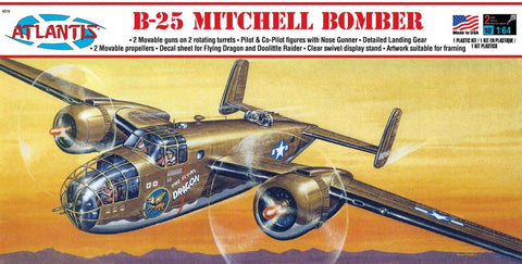 Model Kit - Atlantis - B-25 Mitchell Bomber