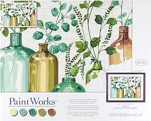 PaintWorks - Paint By Numbers - Mixed Greens