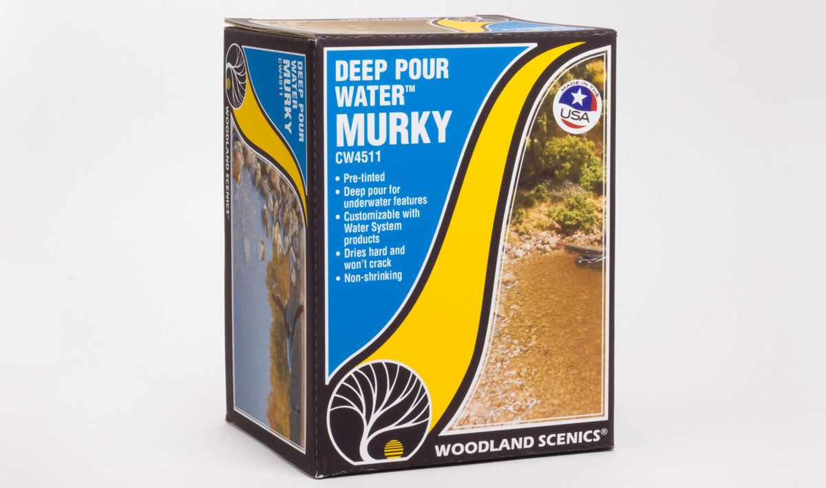 Woodland Scenics - Deep Pour Water - Murky | Event Horizon Hobbies CA