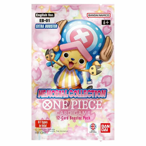 One Piece - Memorial Collection - Booster Pack | Event Horizon Hobbies CA