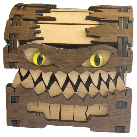Boardgames - Mimic Dice Chest - Maple