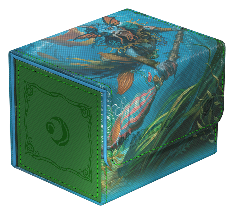 Deck Box - Sidewinder - 100+ Xenoskin MTG Lorwyn Eclipsed - Blue Legendary Rare (01/16/2026)