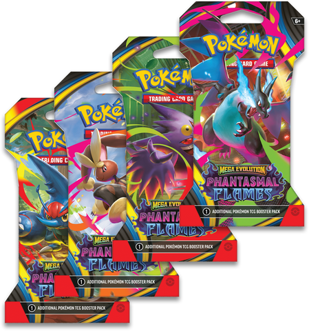 Pokemon - ME: Phantasmal Flames - Sleeved Booster (11/14/2025)