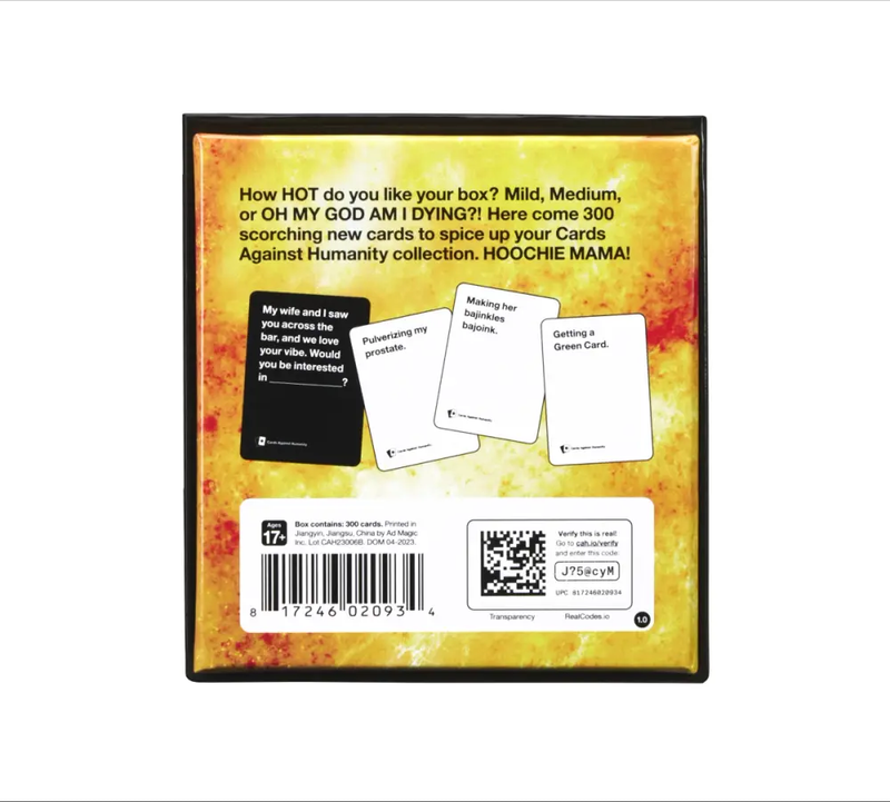 Board Game - Cards Against Humanity - Hot Box