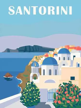 CreArt CV - Santorini