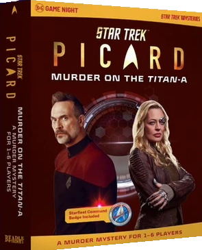 Board Games - Star Trek Picard Murder on the Titan-A