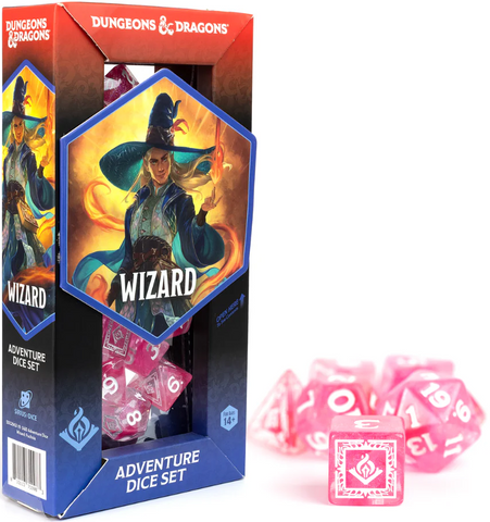 Dice - Sirius Dice - D&D Adventure - Wizard: Fuchsia