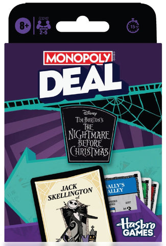 Boardgames - Monopoly deal - Nightmare before Christmas