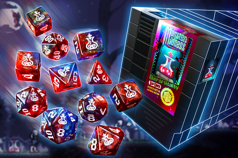 Dice - 1UP Dice - Elixir of Vitality