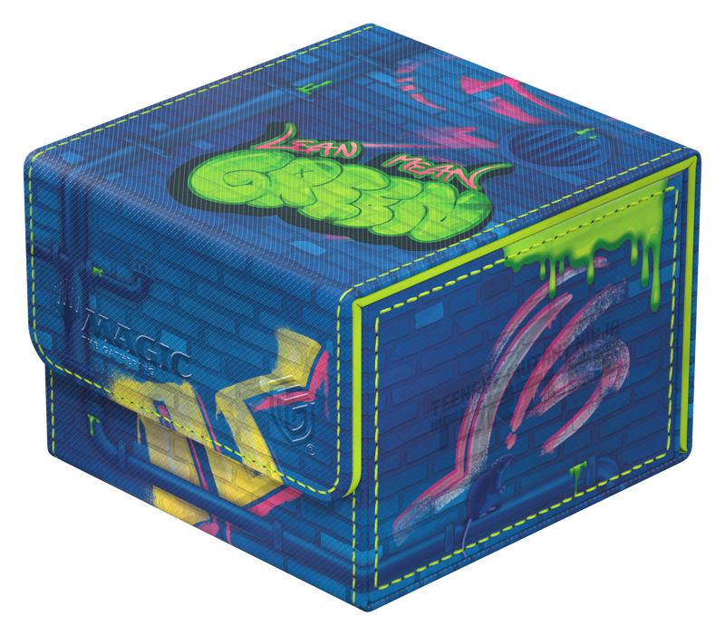 UG Deck Box Case Sidewinder - Xenoskin - MTG TMNT - SEWER WALLS