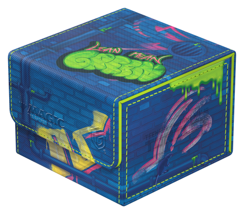 UG Deck Box Case Sidewinder - Xenoskin - MTG TMNT - SEWER WALLS