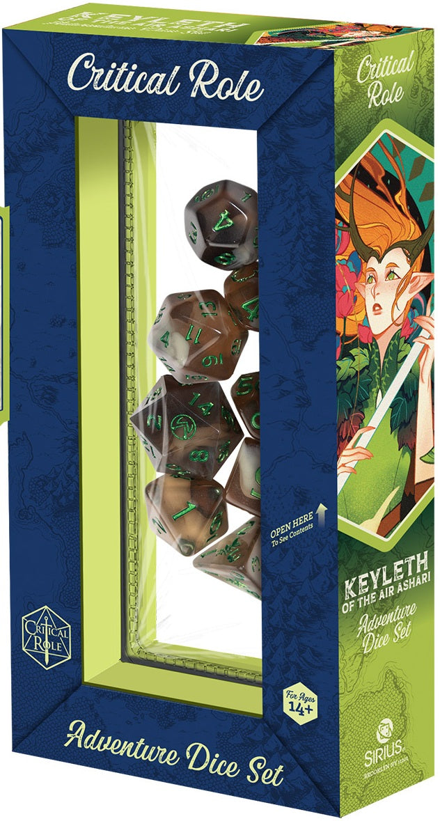 Dice - Sirius Dice - Vox Machina Adventure Dice - Keyleth