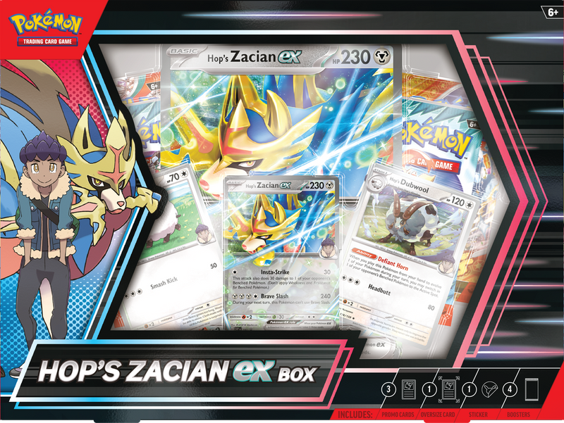 Pokémon - Collection Box - Hop's Zacian Ex