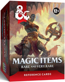 Roleplaying Game - D&D Reference Cards Magic Items - Rare and Very Rare