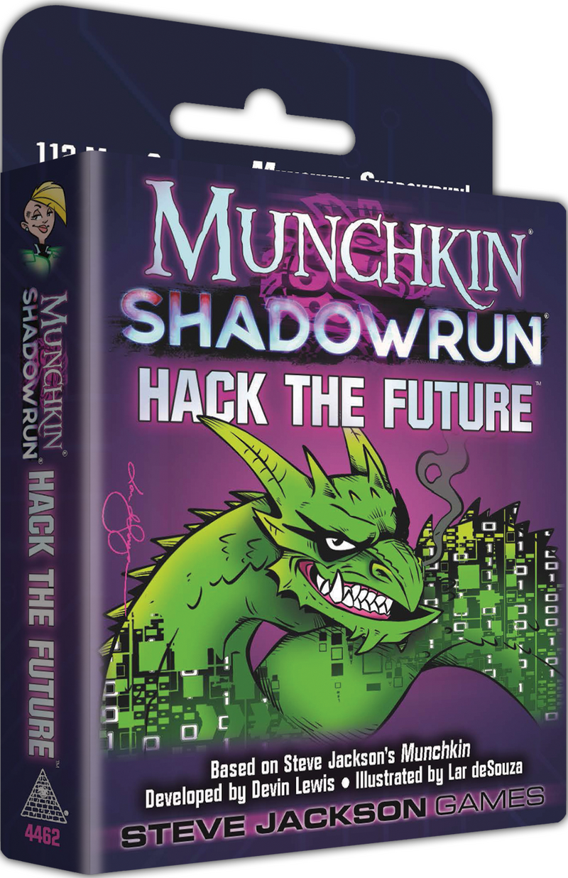 Board Game - Munchkin - Shadowrun Hack the Future