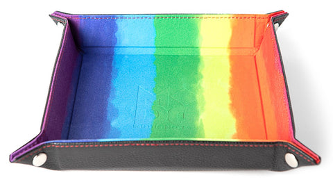 Dice Tower - Fanroll - Foldable Rainbow Dice Tray