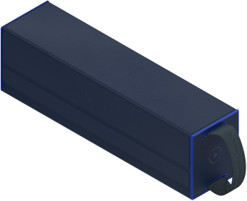 Deck Box - RFG - 500 DS Carrier - Rouge Blue