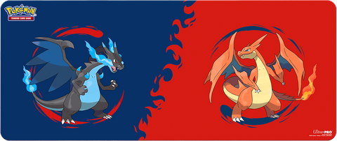 Ultra Pro - Pokemon Playmat - Mega Charizard X & Mega Charizard Y (6ft)