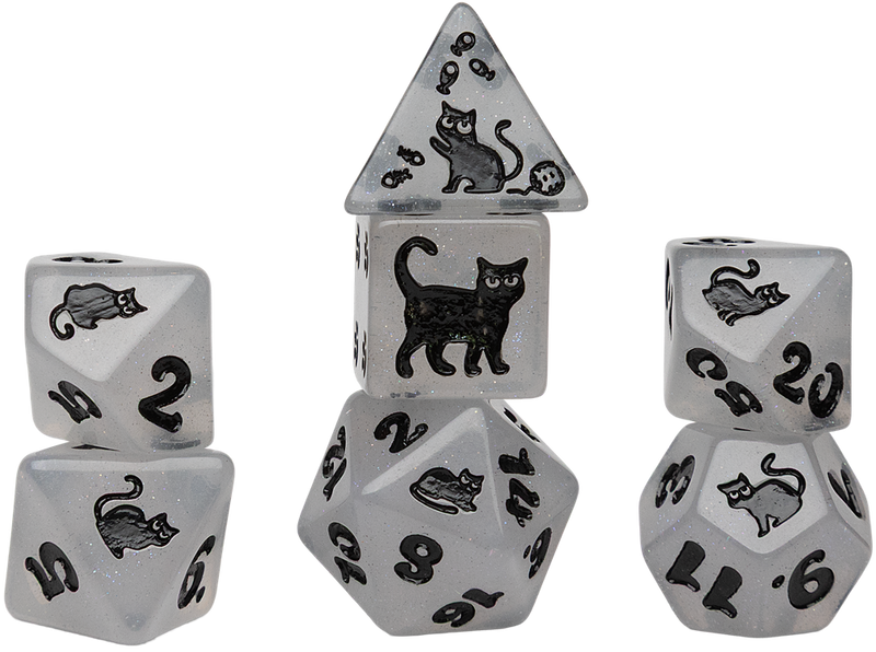 Dice - Sirus Dice - Animals Shimmerpaw (7-die set)