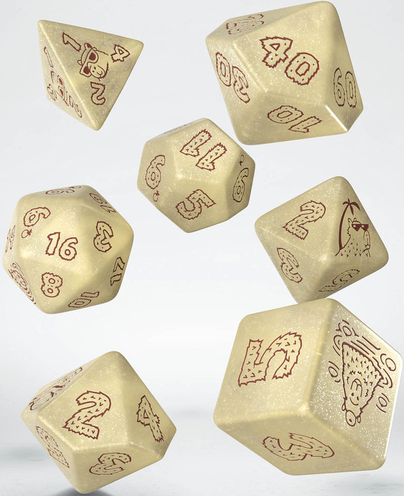 Dice - Capybara Dice Set - Sleepie