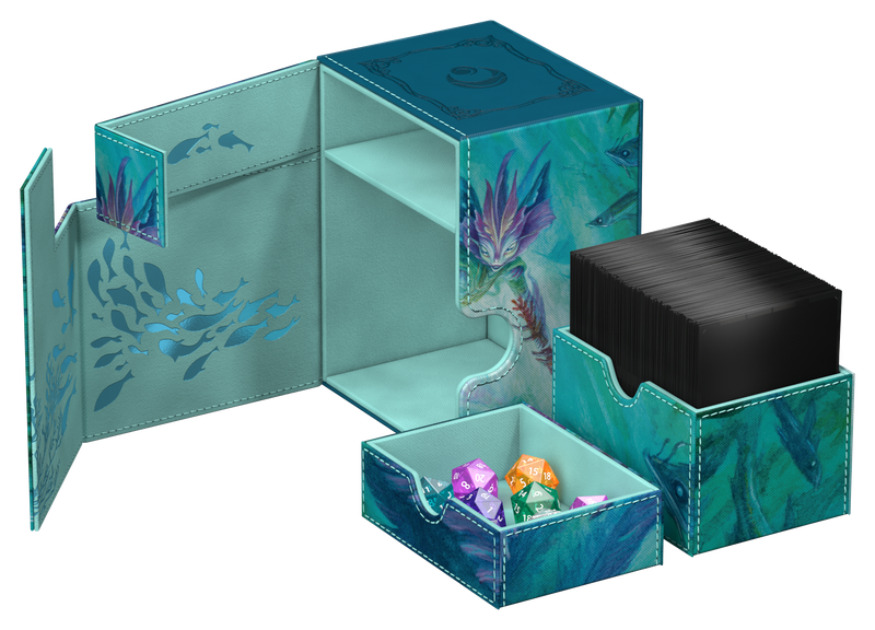 Deck Box - Twin Flip N Tray - Xenoskin MTG Lorwyn Eclipsed - MERFOLK 133+