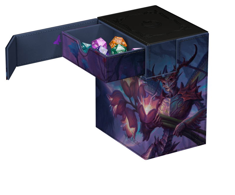 Deck Box - Twin Flip N Tray - Xenoskin MTG Lorwyn Eclipsed - FAERIES 133+