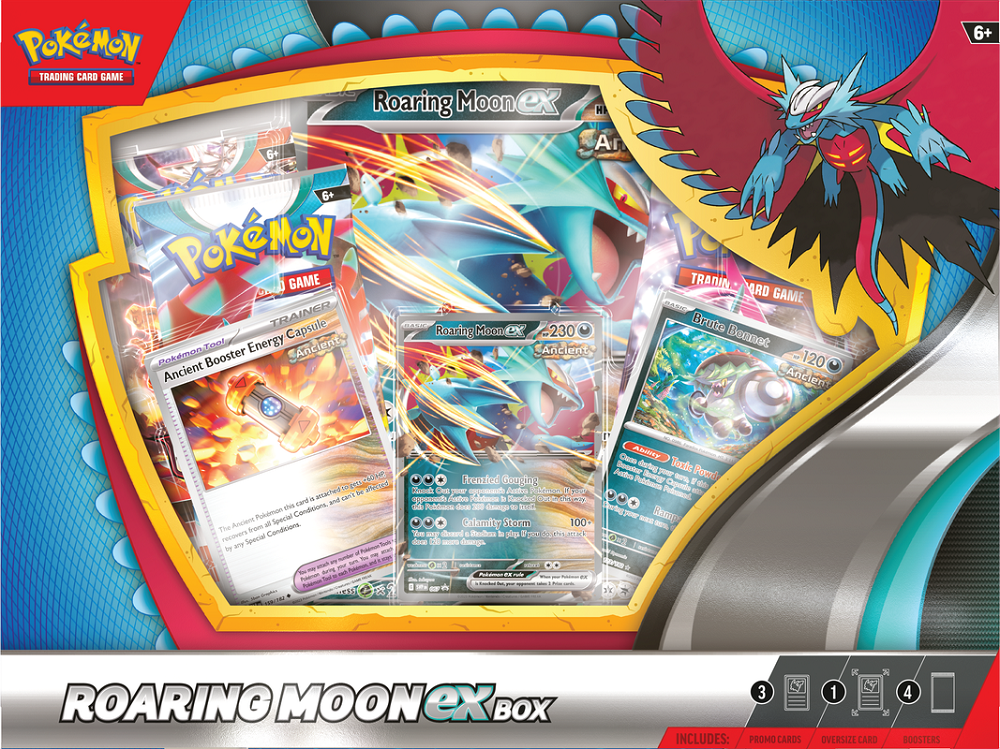 Pokemon - Roaring Moon Ex Box | Event Horizon Hobbies CA