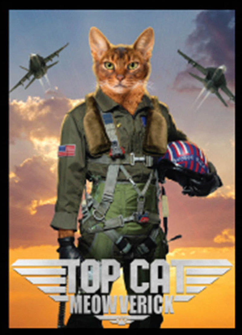 Sleeves - Legion Sleeves - Double Matt - White Core Movie Cat - Top Cat Meowverick