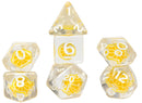 Dice - Sirus Dice - Fruit Slice Lemon (7-die set)
