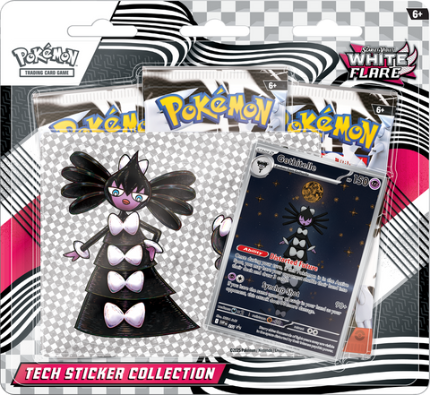 Pokemon - White Flare - Tech Sticker Collection (Aug 1st)