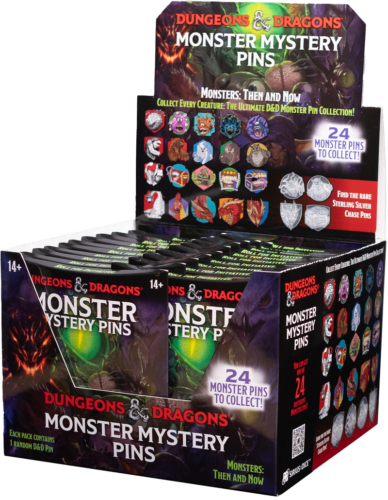 D&D - Enamel Pins - Monster Mystery