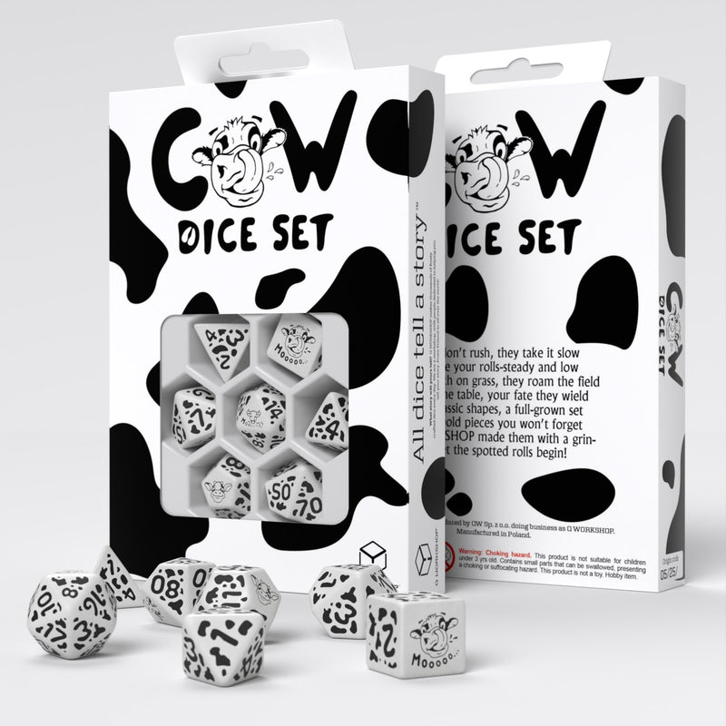 Dice - Cow Dice Set - Moozilla