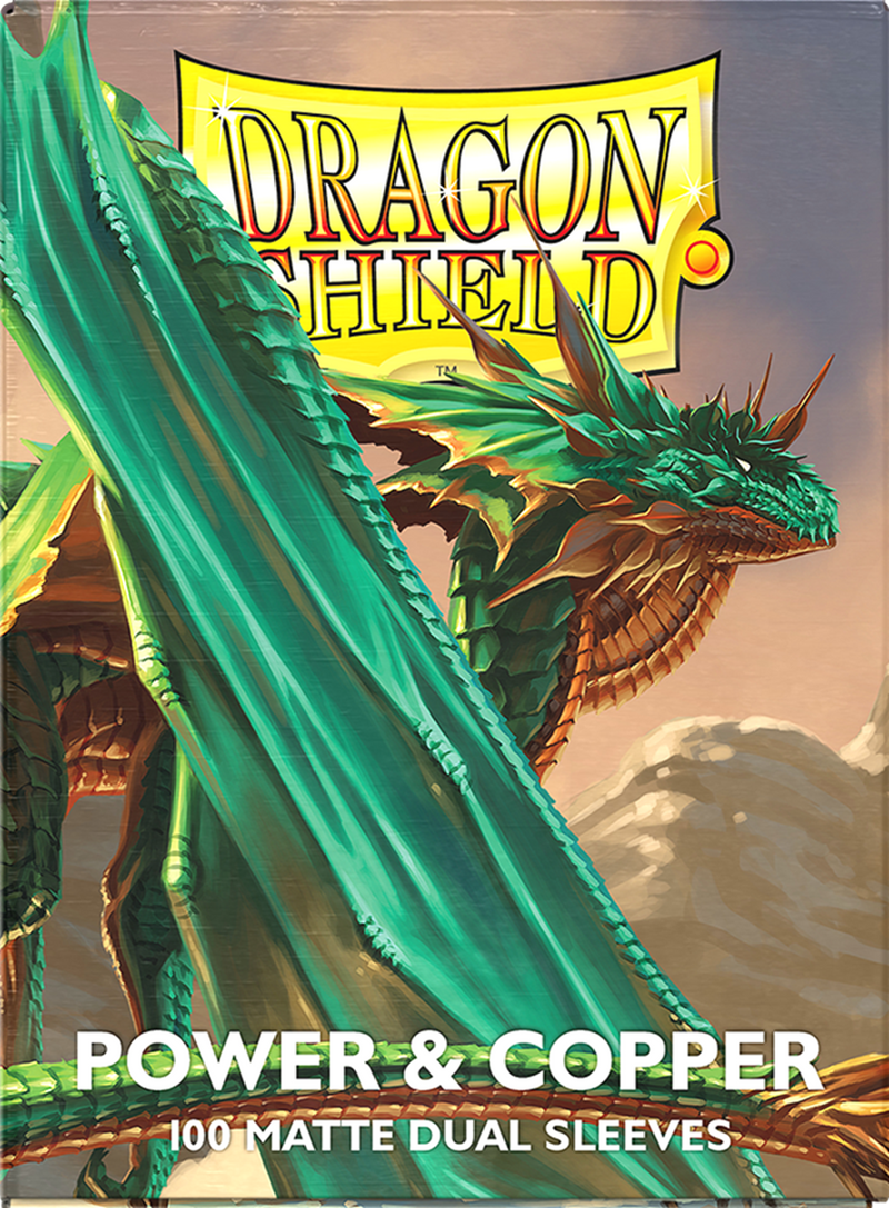 Sleeves - Dragon Shield - Matt Power and Copper
