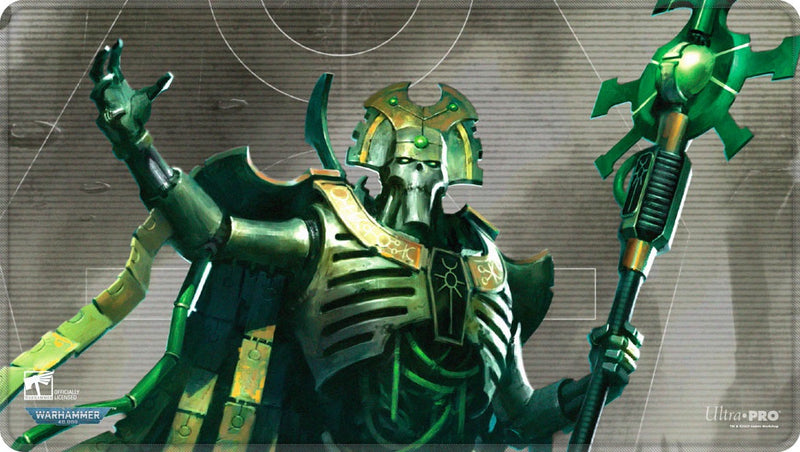 Ultra Pro Playmat - Warhammer 40k Necron Codex Aligned Stitched