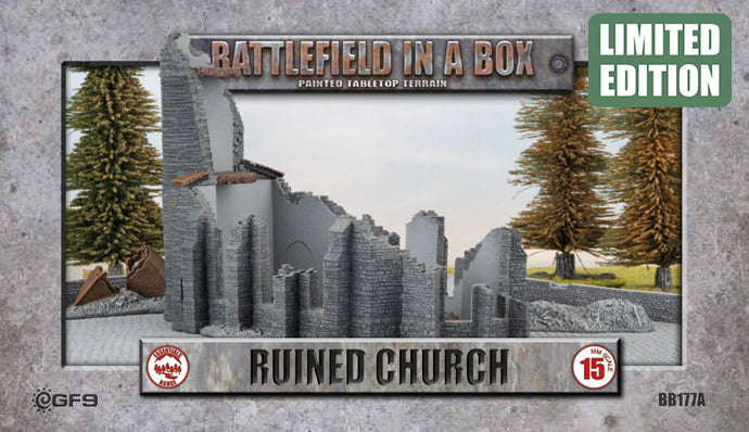 Table Top - Battlefield In a Box - Ruined Church
