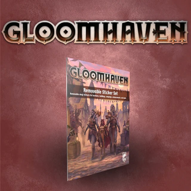 Boardgames - Gloomhaven 2nd edition removable stickers