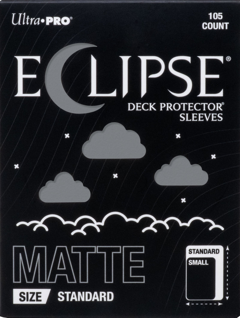 Sleeves - Ultra Pro D-Pro - Enhanced Eclipse Matt Smoke Grey - (105CT)