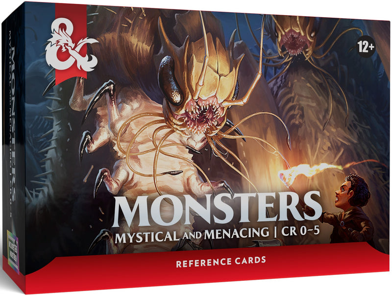 Roleplaying Game - D&D Reference Cards - Monsters - Mystical and Menacing