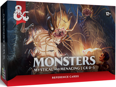 Roleplaying Game - D&D Reference Cards - Monsters - Mystical and Menacing