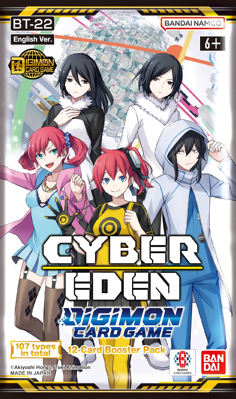 Digimon - Cyber Eden - Booster Pack (July 25th)