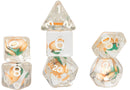 Dice - Sirus Dice - Fruit Slice Peach (7-die set)