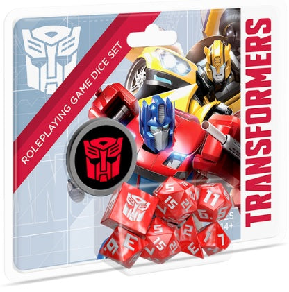 Dice - Transformers - AutoBots RPG Dice Set 7pc