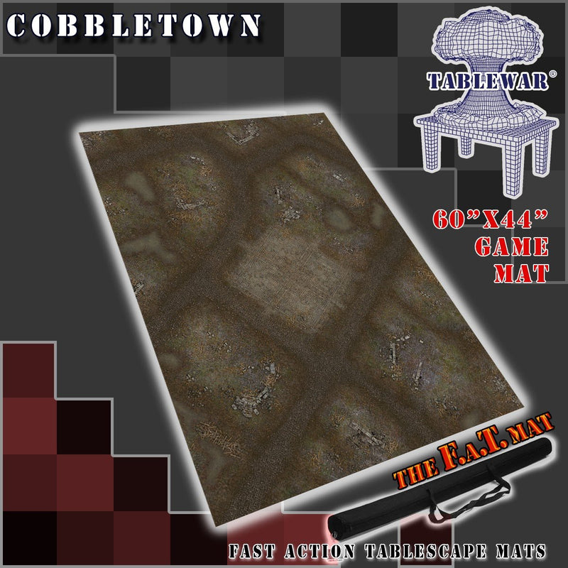 Playmat - F.A.T Mats -Cobbletown (60"x40")