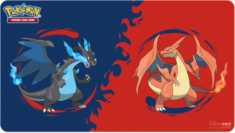 Ultra Pro - Pokemon Playmat - Mega Charizard X & Mega Charizard Y