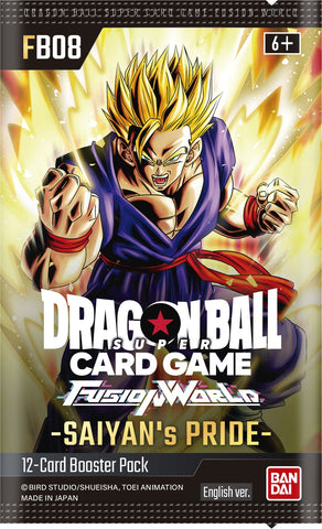 Dragon Ball Super - Fusion World - FB08 - Saiyan's Pride Booster Pack
